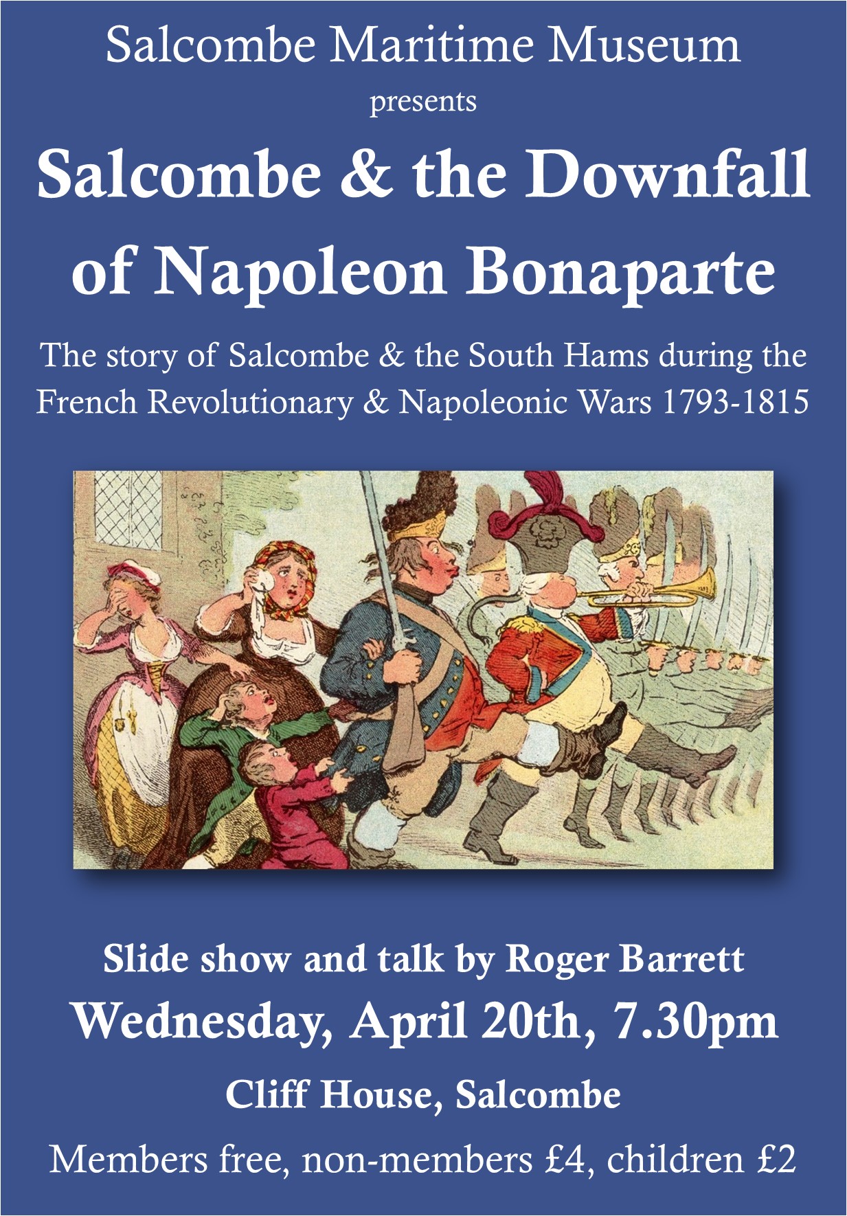 Salcombe & the Downfall of Napoleon Bonaparte: Illustrated talk by Roger Barrett